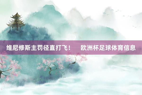 维尼修斯主罚径直打飞！    欧洲杯足球体育信息