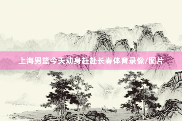 上海男篮今天动身赶赴长春体育录像/图片