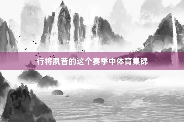 行将夙昔的这个赛季中体育集锦