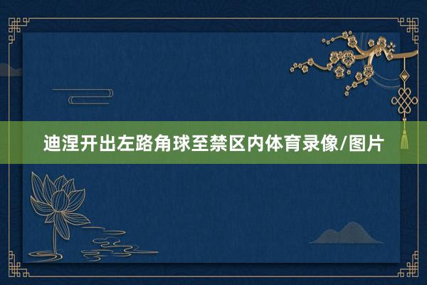 迪涅开出左路角球至禁区内体育录像/图片